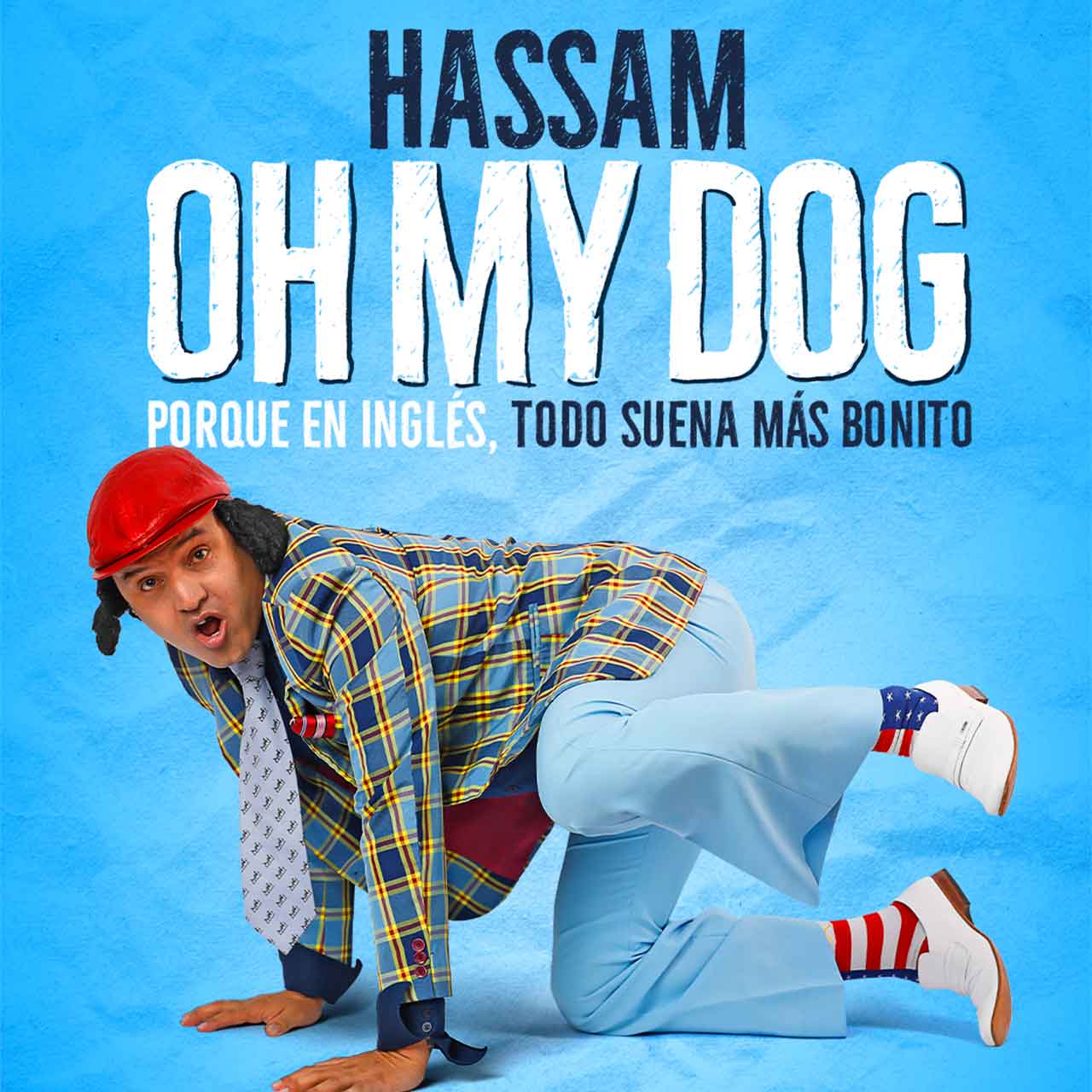 Hassam estrenará su Stand-Up Comedy con lecciones de inglés de alto nivel