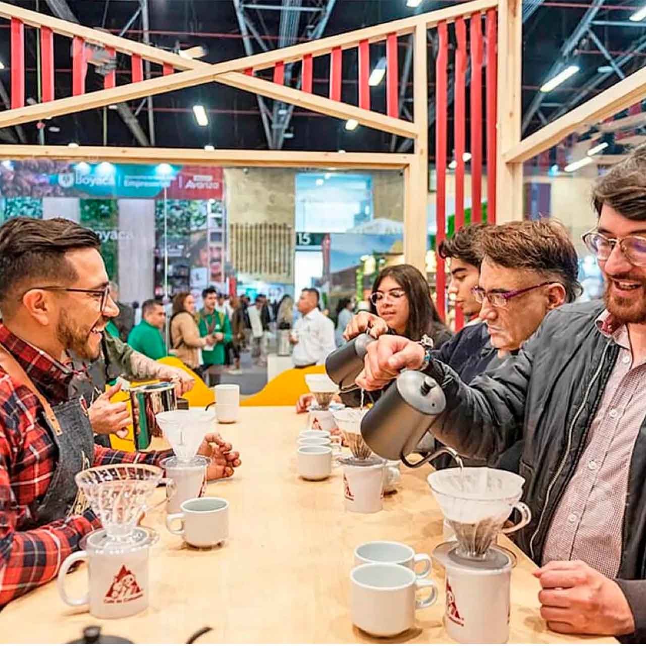Feria de Cafés de Colombia Expo con decenas de variedades de café colombiano