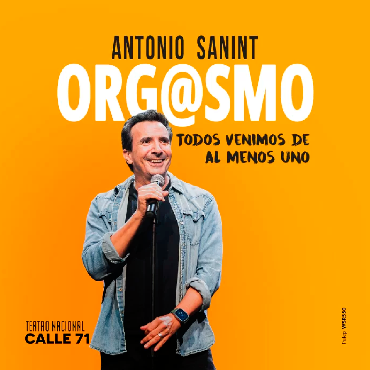 Antonio Sanint regresa con la segunda temporada de ‘Org@smo’ en el Teatro Nacional